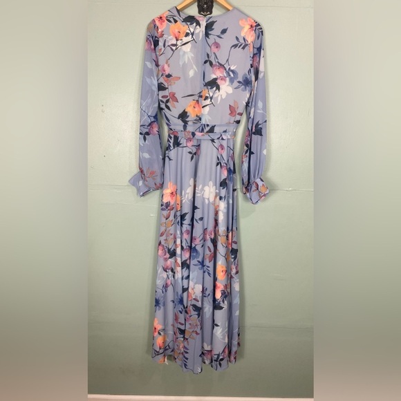 Yumi Kim Blue Floral Maxi Dress - Picture 5 of 7